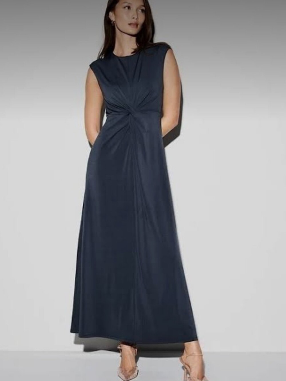 The Occasion by Old Navy Twist-Front Maxi Dress
